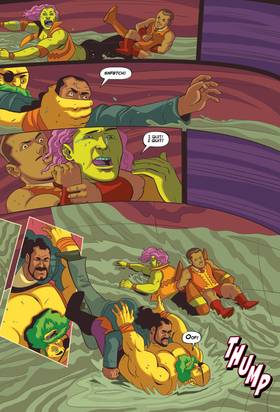 Read Invasion from Planet Wrestletopia  5 Page 7 in English
