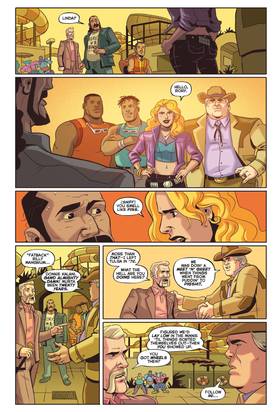 Read Invasion from Planet Wrestletopia  5 Page 9 in English