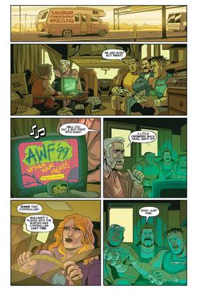 Read Invasion from Planet Wrestletopia  5 Page 10 in English