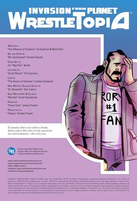 Read Invasion from Planet Wrestletopia  6 Page 2 in English