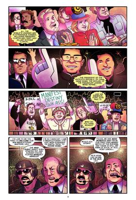 Read Invasion from Planet Wrestletopia  7 Page 4 in English