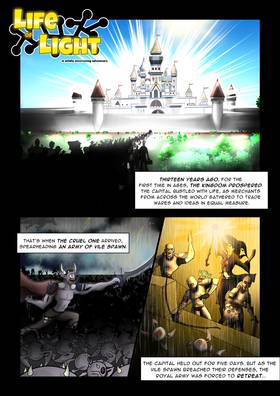 Read Life of Light  9 Page 1 in English