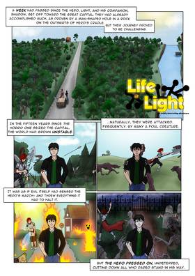 Read Life of Light  4 Page 1 in English