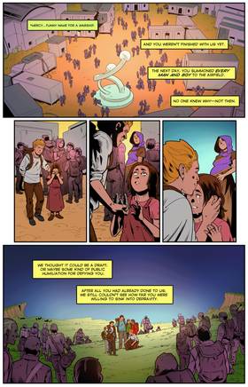 Read The Dogs: Red Sky at Morning  1 Page 8 in English