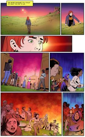 Read The Dogs: Red Sky at Morning  1 Page 9 in English