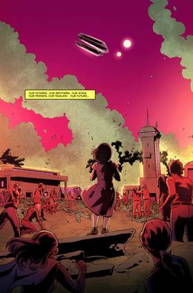 Read The Dogs: Red Sky at Morning  1 Page 10 in English