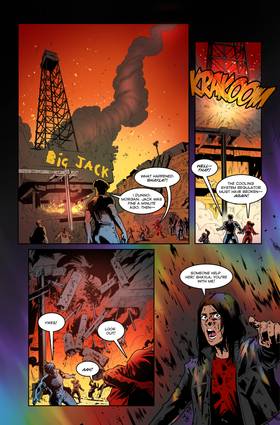 Read The Dogs: Red Sky at Morning  2 Page 8 in English