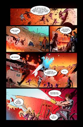 Read The Dogs: Red Sky at Morning  2 Page 9 in English