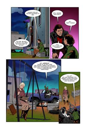 Read The Dogs: Red Sky at Morning  3 Page 3 in English
