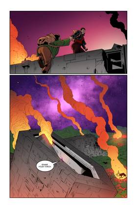 Read The Dogs: Red Sky at Morning  5 Page 9 in English