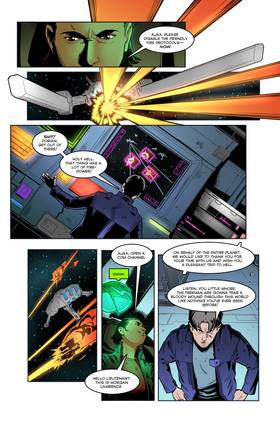 Read The Dogs: Red Sky at Morning  6 Page 7 in English