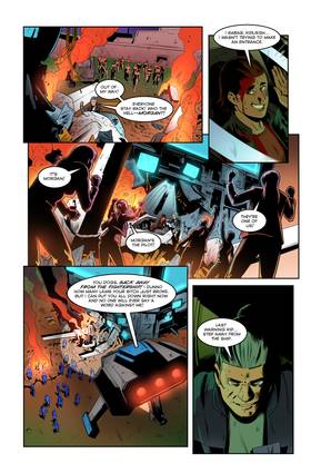 Read The Dogs: Red Sky at Morning  7 Page 4 in English