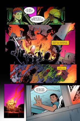 Read The Dogs: Red Sky at Morning  7 Page 8 in English