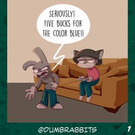 Read Dumb Rabbits  8 Page 1 in English