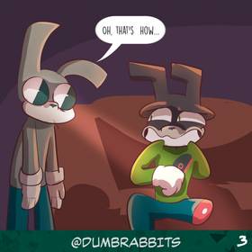 Read Dumb Rabbits  12 Page 3 in English