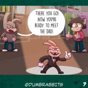 Read Dumb Rabbits  13 Page 9 in English