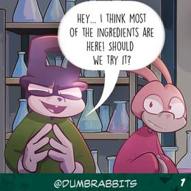 Read Dumb Rabbits  18 Page 1 in English