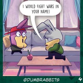 Read Dumb Rabbits  21 Page 4 in English