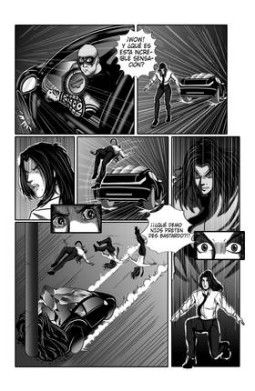 Read CRÓNICAS DEL PLURIVERSO: THE SIDEWAYS (SPINOFFS & ORIGIN STORIES OF GLITCH TIME)  5 Page 6 in Spanish
