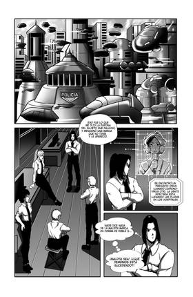 Read CRÓNICAS DEL PLURIVERSO: THE SIDEWAYS (SPINOFFS & ORIGIN STORIES OF GLITCH TIME)  5 Page 7 in Spanish