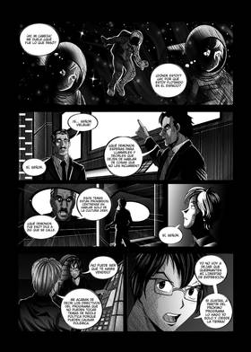 Read CRÓNICAS DEL PLURIVERSO: THE SIDEWAYS (SPINOFFS & ORIGIN STORIES OF GLITCH TIME)  6 Page 3 in Spanish