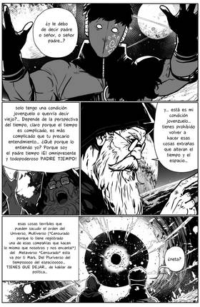 Read CRÓNICAS DEL PLURIVERSO: GLITCH TIME SERIES & RE:SIDEWAYS  5 Page 6 in Spanish