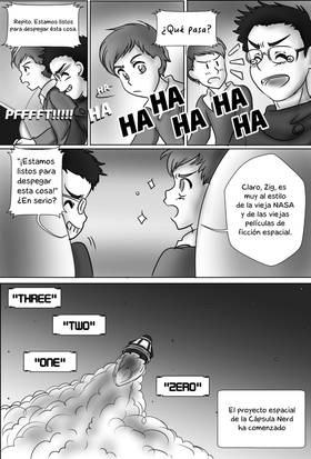 Read CRÓNICAS DEL PLURIVERSO: GLITCH TIME SERIES & RE:SIDEWAYS  7 Page 9 in Spanish