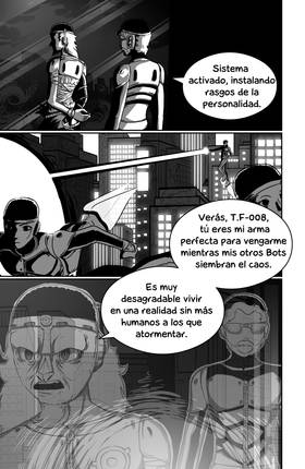 Read CRÓNICAS DEL PLURIVERSO: THE SIDEWAYS (SPINOFFS & ORIGIN STORIES OF GLITCH TIME)  2 Page 5 in Spanish