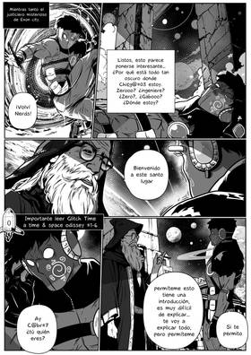 Read CRÓNICAS DEL PLURIVERSO: THE SIDEWAYS (SPINOFFS & ORIGIN STORIES OF GLITCH TIME)  4 Page 2 in Spanish