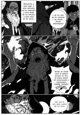 Read CRÓNICAS DEL PLURIVERSO: THE SIDEWAYS (SPINOFFS & ORIGIN STORIES OF GLITCH TIME)  4 Page 3 in Spanish