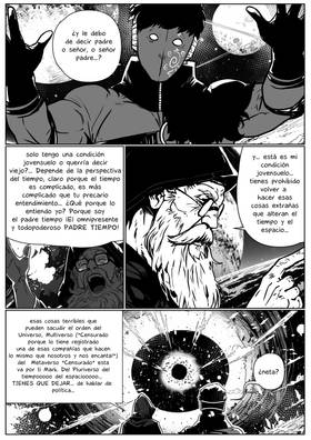 Read CRÓNICAS DEL PLURIVERSO: THE SIDEWAYS (SPINOFFS & ORIGIN STORIES OF GLITCH TIME)  4 Page 6 in Spanish