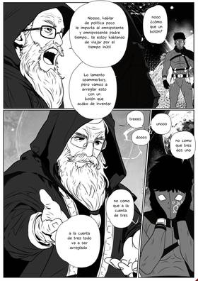 Read CRÓNICAS DEL PLURIVERSO: THE SIDEWAYS (SPINOFFS & ORIGIN STORIES OF GLITCH TIME)  4 Page 7 in Spanish