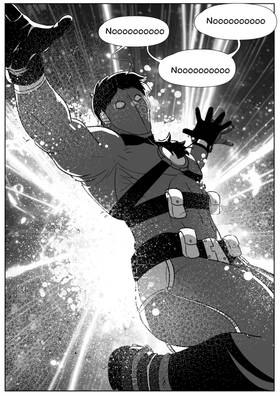 Read CRÓNICAS DEL PLURIVERSO: THE SIDEWAYS (SPINOFFS & ORIGIN STORIES OF GLITCH TIME)  4 Page 9 in Spanish
