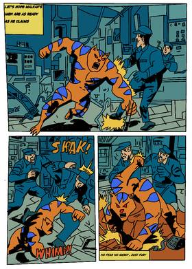 Read The legend of tiger claw vol 1   1 Page 3 in English