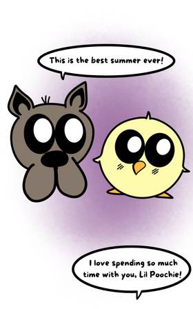Read Lil Poochie and Baby Nugget  28 Page 3 in English