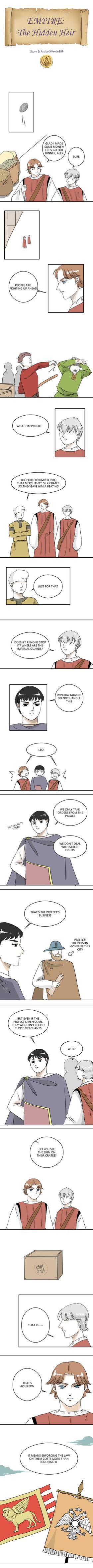 Read Empire: The hidden heir  72 Page 1 in English