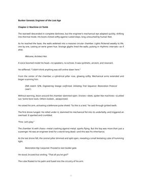 Read Bunker Genesis: Engineer of the Lost Age  1 Page 2 in English
