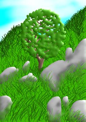 Read BIG BUNNY BUDDY: THE TREE OF HOPE   8 Page 2 in English