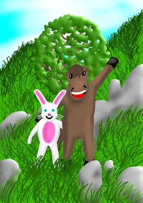 Read BIG BUNNY BUDDY: THE TREE OF HOPE   8 Page 3 in English