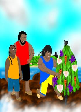 Read BIG BUNNY BUDDY: THE TREE OF HOPE   4 Page 4 in English