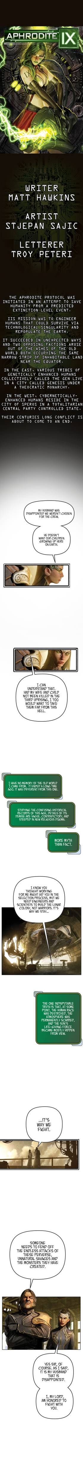 Read Aphrodite IX: Rebirth (Toons)  1 Page 2 in English