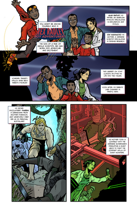 Read Rex Radley: Boy Adventurer   1 Page 3 in English