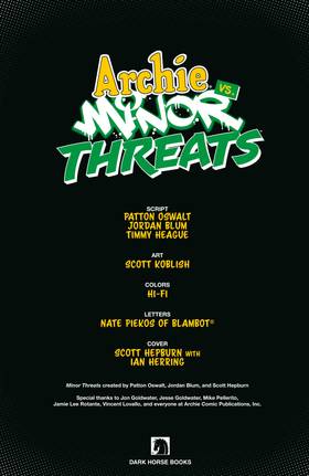 Read Archie vs. Minor Threats  1 Page 5 in English