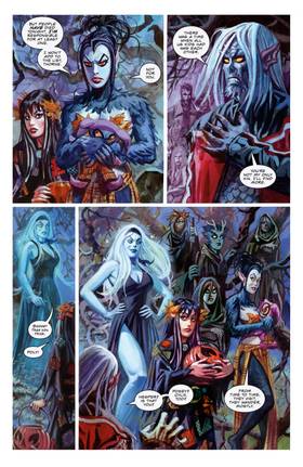 Read Nocturnals: The Sinister Path  4 Page 8 in English