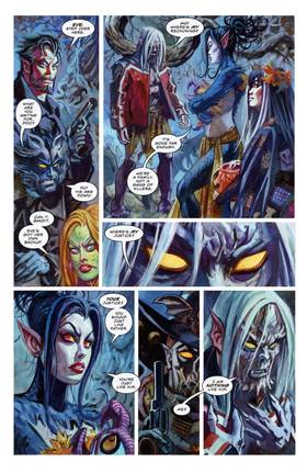 Read Nocturnals: The Sinister Path  4 Page 9 in English