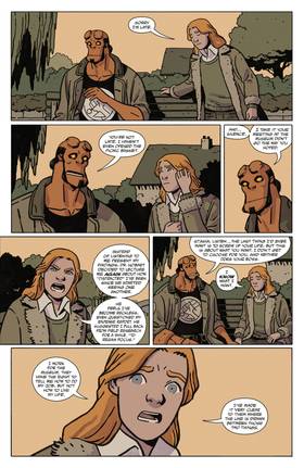 Read Hellboy in Love: The Art of Fire  1 Page 4 in English