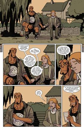 Read Hellboy in Love: The Art of Fire  1 Page 5 in English