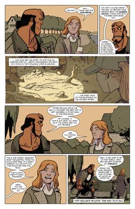 Read Hellboy in Love: The Art of Fire  1 Page 6 in English