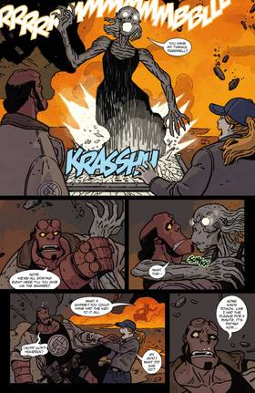 Read Hellboy in Love: The Art of Fire  2 Page 9 in English