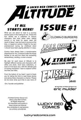 Read Altitude: A Lucky Red Comics Anthology  1 Page 2 in English